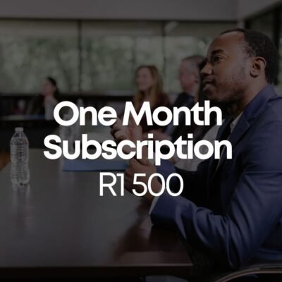 one month subscription